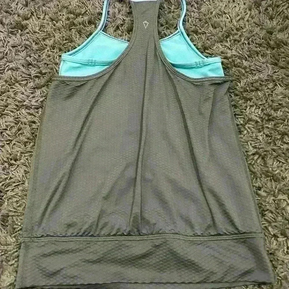 Ivivva By Lululemon Girls Double Dutch Athletic Tank Top and Open Back Tank Sz 8 - Picture 6 of 6